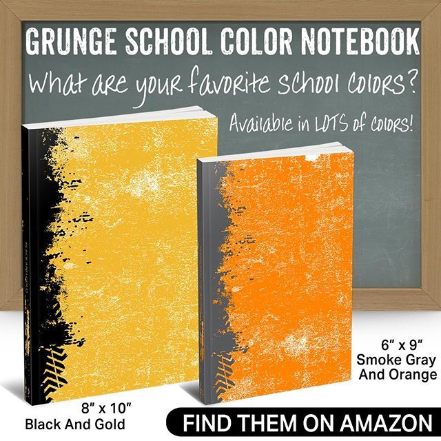 BelleJournals's tweet image. Grunge School Color Notebooks are a cool way to show school spirit. What are your favorite school colors? #bulletjournal #bujo #dotgridnotebook #linednotebook #linedjournal #grungeschoolcolors #bellejournals #schoolspirit #teamspirit ift.tt/2LqsPBx
