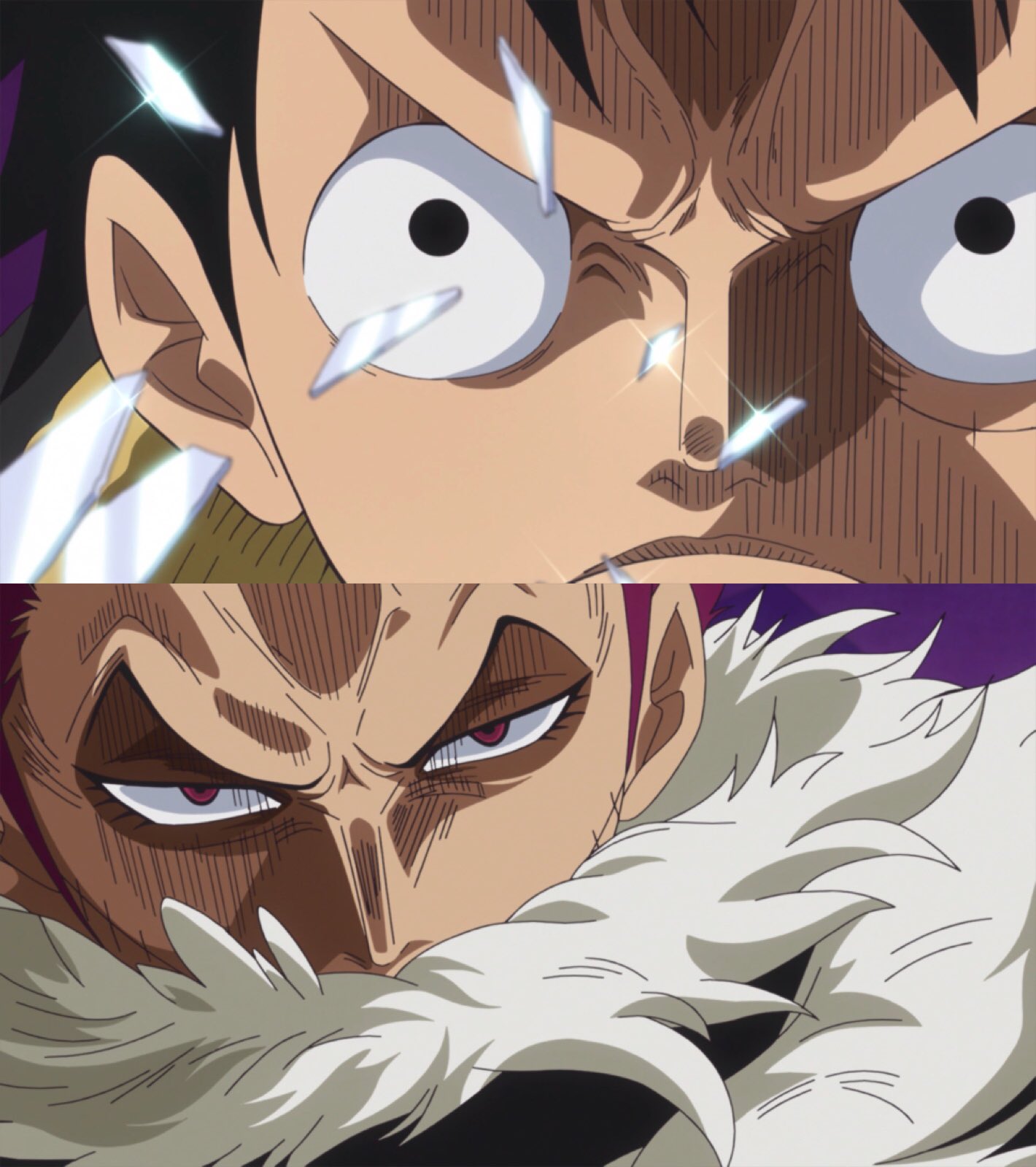 Brothere ワンピース Onepiece Ep 850 Luffy Vs Katakuri Begins Carrot Mini Backstory Her Relationship With Pedro The Sunny Manages To Escape For The Moment With The Coup De Burst
