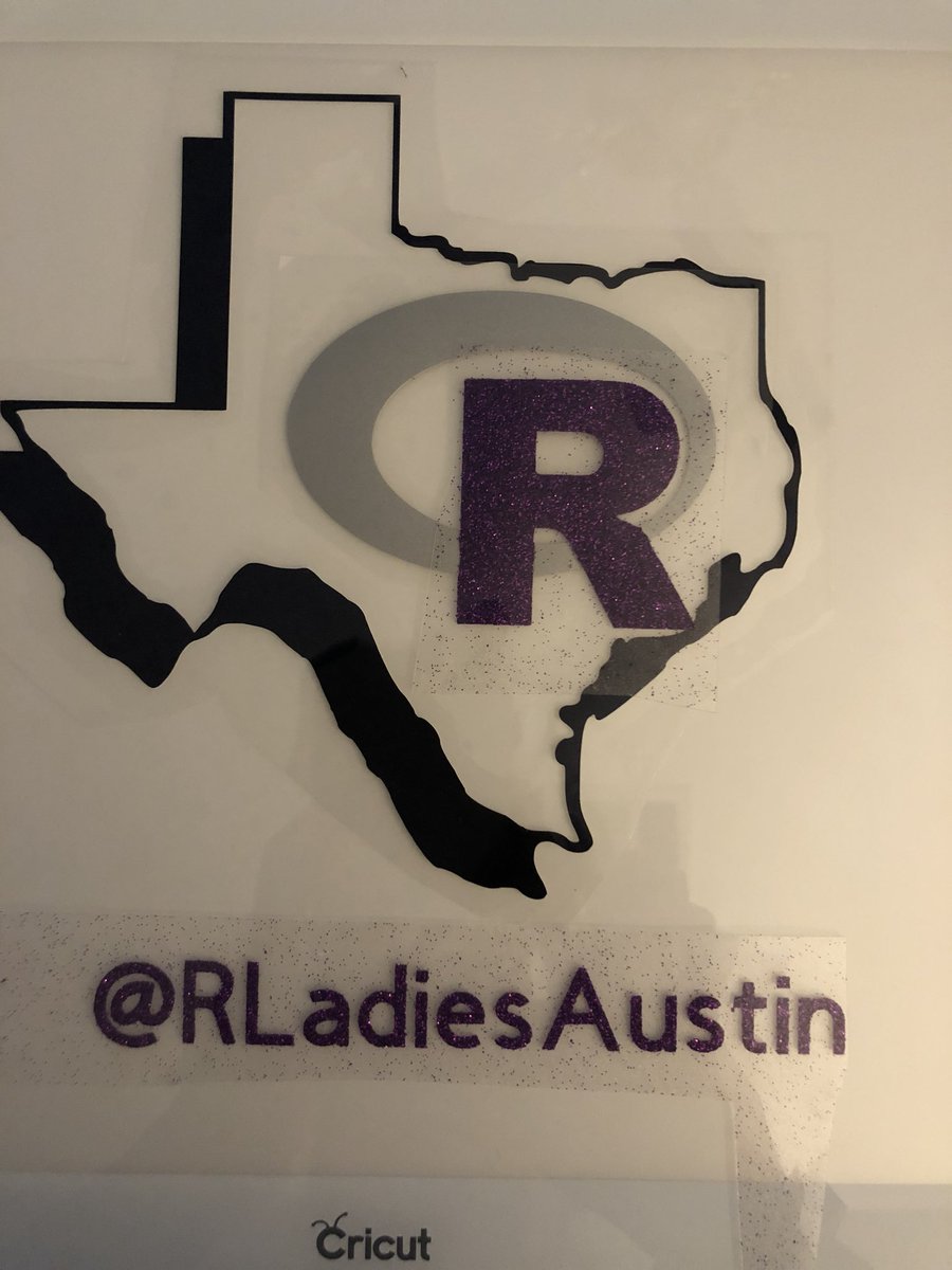 Data_Sue_ATX's tweet photo. Playing with my @OfficialCricut and combining it and my @RLadiesAustin 💜love. Now - can I get this on a TShirt without screwing it up?? 🤞🏻#RLadies #RLadiesAustin #CricutFun https://t.co/ngqOb2EM1V