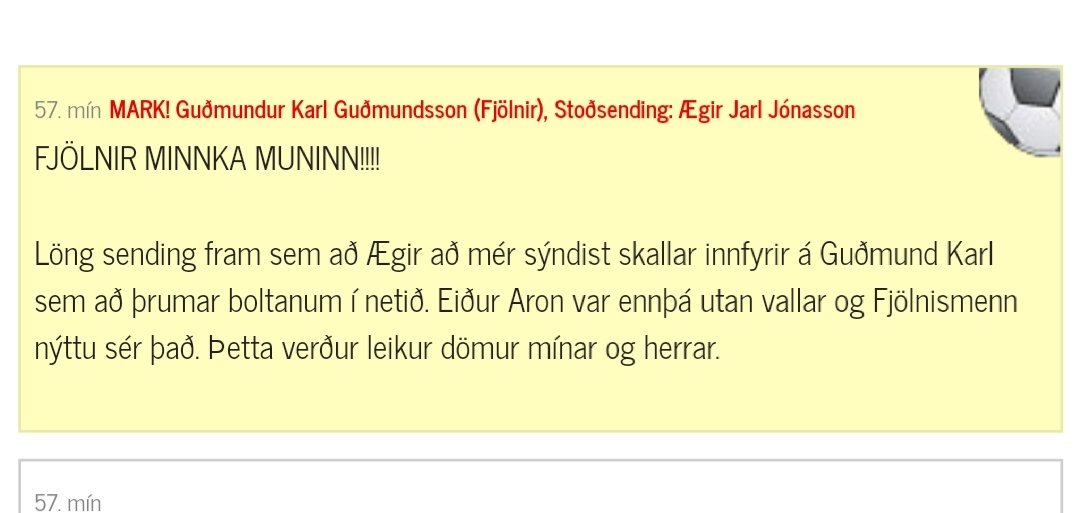 Ekki í fyrsta skipti sem GKG skorar á laugardagskvöldi. #GKG29 #theGKGstrikesback #fotboltinet