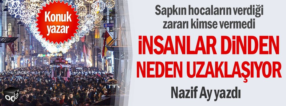 İnsanlar dinden neden uzaklaşıyor
odatv.com/insanlar-dinde…