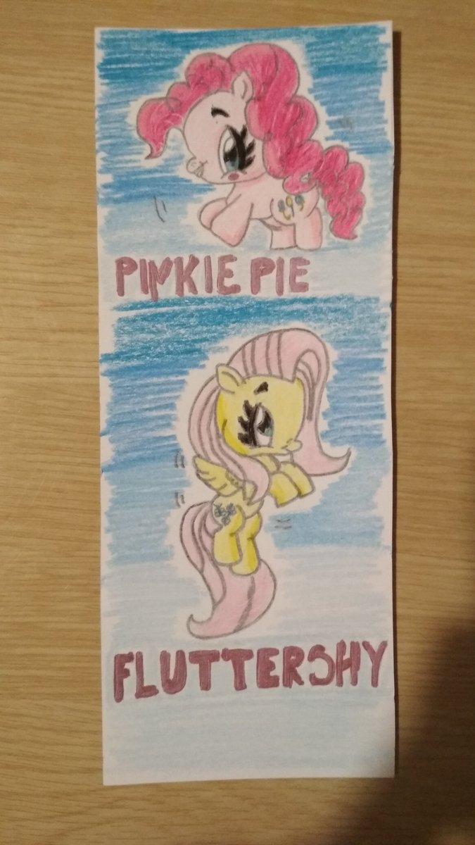 MadziaTsuki's tweet photo. #Fun2Draw #color #colors #draw #drawing #bookmark #art #sweet #kawaii #creative #cartoon #cartoons #mylittlepony #pinkiepie #fluttershy #kucyki #pony #bajka #equestria #sweetcolor #sweetart #derwent #derwentprocolour #derwentsoftcolour https://t.co/IBPfRajfni