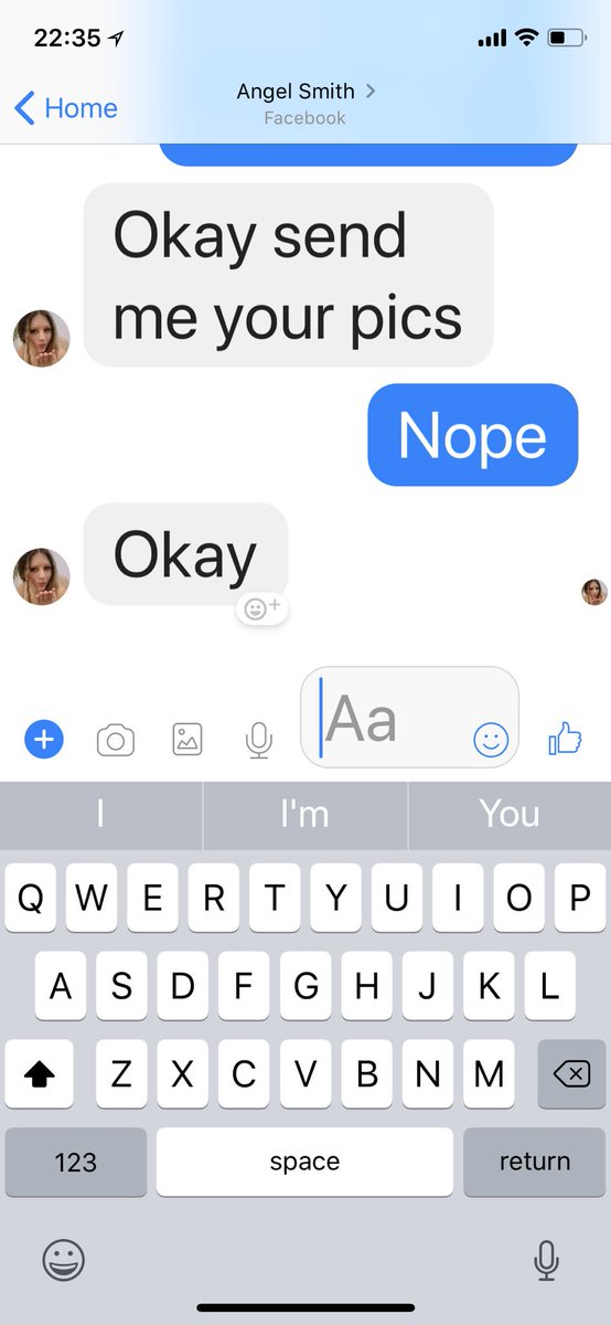 woodsphil's tweet image. So a random woman who’s not a #Facebook friend messaged me earlier, showing just what a bunch of weirdos there are on Facebook, hope you like my responses 😂😂 #SocialMediaFail #Fail