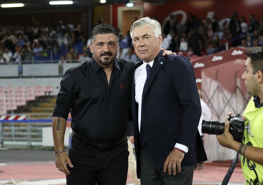MrAncelotti's tweet photo. This team showed strength of character today. Pleased to make our fans happy. Exceptional San Paolo #ForzaNapoliSempre https://t.co/2yMGGwDcEv