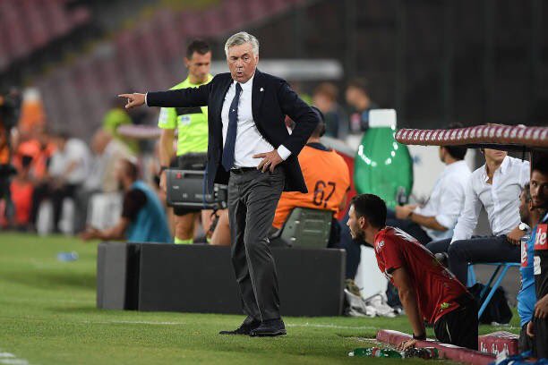 MrAncelotti's tweet photo. This team showed strength of character today. Pleased to make our fans happy. Exceptional San Paolo #ForzaNapoliSempre https://t.co/2yMGGwDcEv