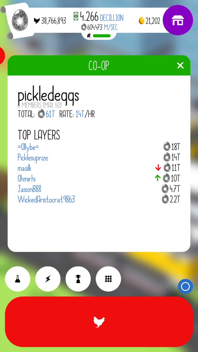 Egg Inc Coop / Twitter