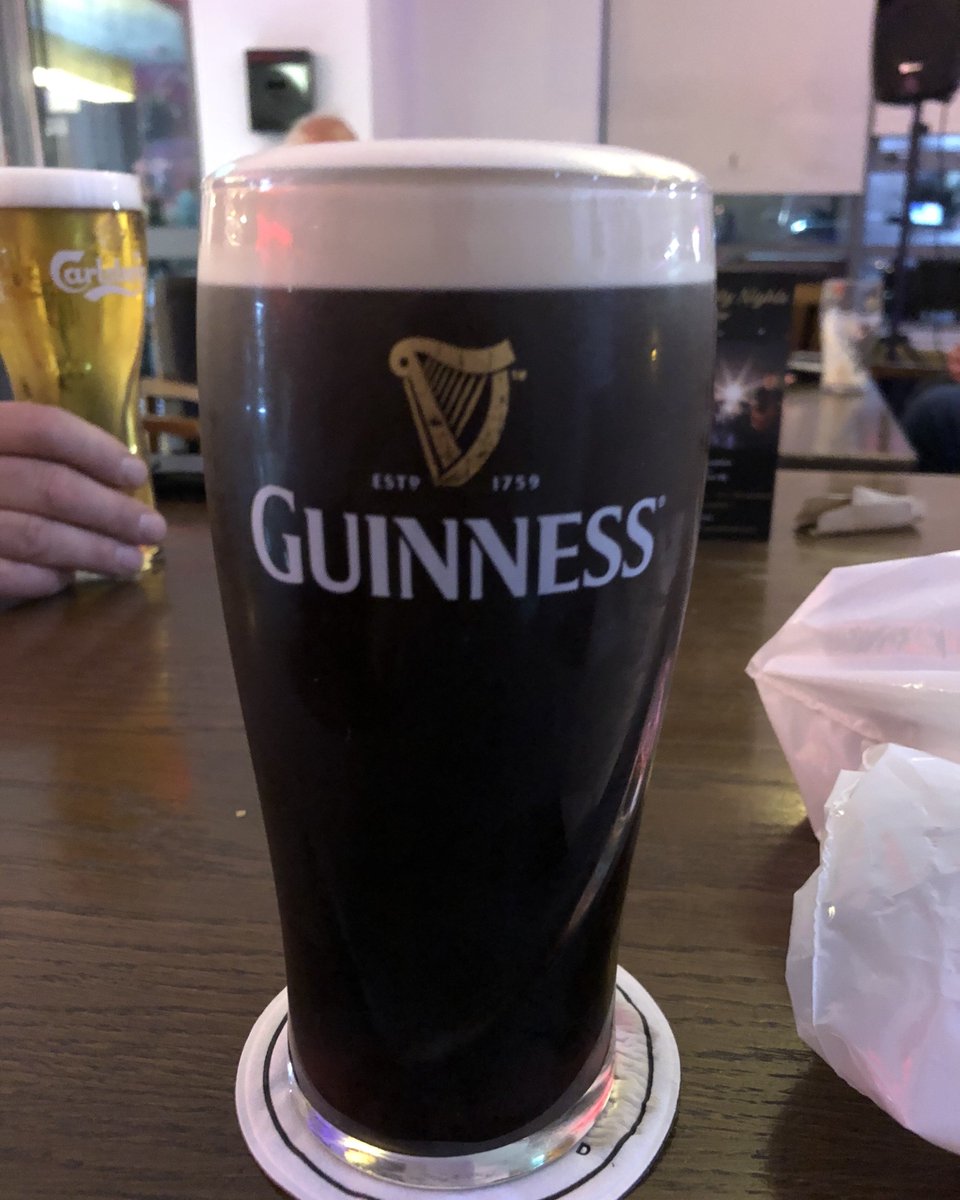 Made it safely to Ireland 🇮🇪 , quick pint, then golf, golf &amp; more golf #Guinness #ireland <a href="/kevintaylor63/">kevin taylor</a> <a href="/Tucker_MandE/">Tucker M&E</a> <a href="/Golfbreaks_Pro/">Golfbreaks Pro Travel Club</a>