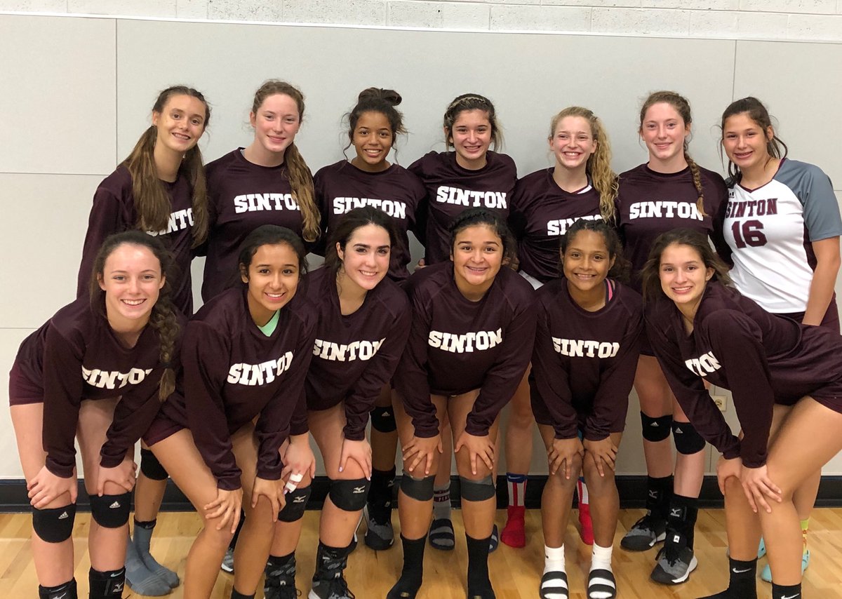 SintonPirates's tweet image. Sinton def. Victoria East 25-18, 14-25, 19-17 to win Silver Bracket at Goliad tourney. Madisyn Burnell named to the all-tournament team. 

Congratulations Lady Pirates! 
#SLPVB ☠️🏐
