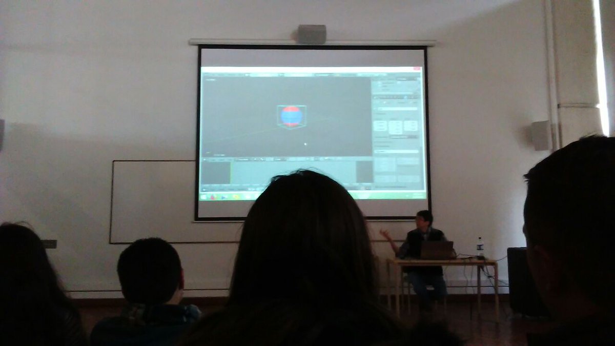 torumedia's tweet photo. A esta hora charla de animación 3D y videojuegos en el marco del aniversario del Distrito Gráfico en la Biblioteca Julio Mario Santo Domingo #Bogotá https://t.co/Q3DPHguVAq