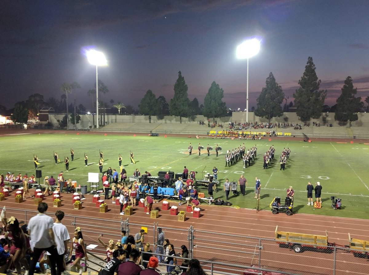 Elmo_bandguard's tweet photo. Thanks for a great game @ElModenaHS, and congrats on a first win @elmodenafb! https://t.co/GOilOsaCNP