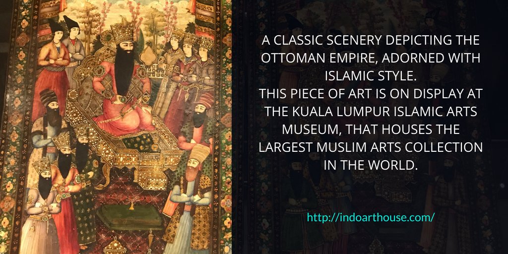 Indo_Art_House's tweet photo. A classic scenery depicting the #Ottoman empire and adorned with #IslamicStyle
This piece of art is on display at the Kuala Lumpur Islamic Arts Museum, that houses the largest Muslim arts collection in the World.
https://t.co/UJwkgytiXb https://t.co/5kXeUnJ7Jg