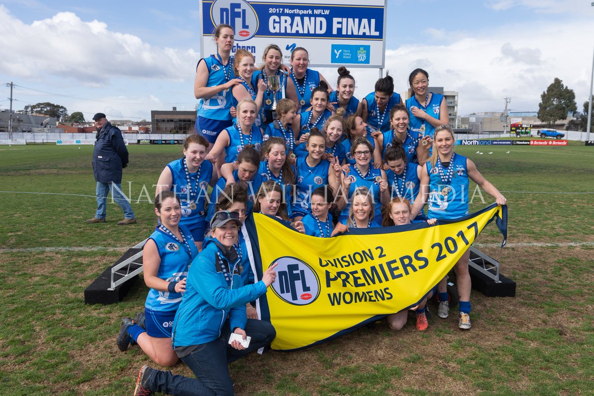 It is Grand Final day for <a href="/northernfnl/">Northern FNL</a> Womens with all 3 Divisions.  9.30am Div 3 - <a href="/BundooraFNC/">Bundoora Bulls FNC</a> v <a href="/elthamfootball/">Eltham Football Club</a>; 11.40am Div 2 - <a href="/RoostersWPLFC/">West Preston Lakeside FC</a> v <a href="/MontyFNC/">Montmorency FNC</a>; 2.10pm Div 1 - <a href="/KeilorFC/">Keilor Football Club</a> v <a href="/Bendigothunder/">Bendigo Thunder</a>.