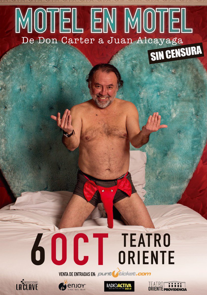 Ya nos estamos preparando. 6 de octubre. TEATRO ORIENTE
"SIN CENSURA"