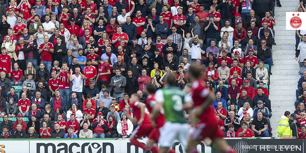 Aberdeen FC on X: "👏 Thanks to the 1,918 Aberdeen fans who travelled to  support the team yesterday at Easter Road! #StandFree  https://t.co/SlrHJswuW1" / X