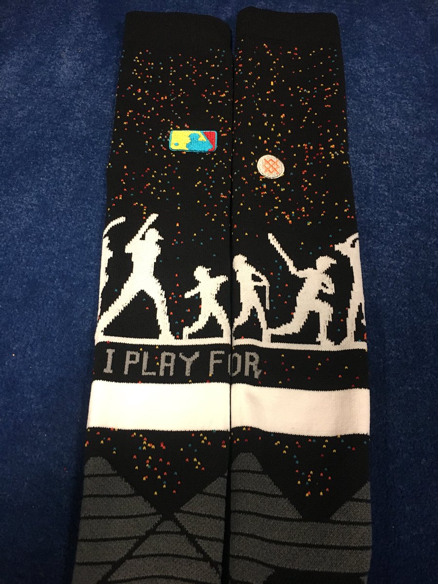 My favorite part of any baseball uniform. Socks up! #PlayersWeekend