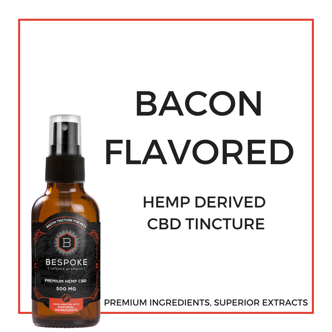 bespokextracts's tweet photo. Your pets are sure to love our bacon flavored tincture, specially made with them in mind. #Bacon #cbdtincture #bespokecbd #bespokeextracts #dog #doglover #pets #cbd #hempcbd #hemp #medicinal #naturalremedies #bespokepets #cannabis #petcbd #cbdfordog #cbddog #health https://t.co/VaUVZ3qWJL