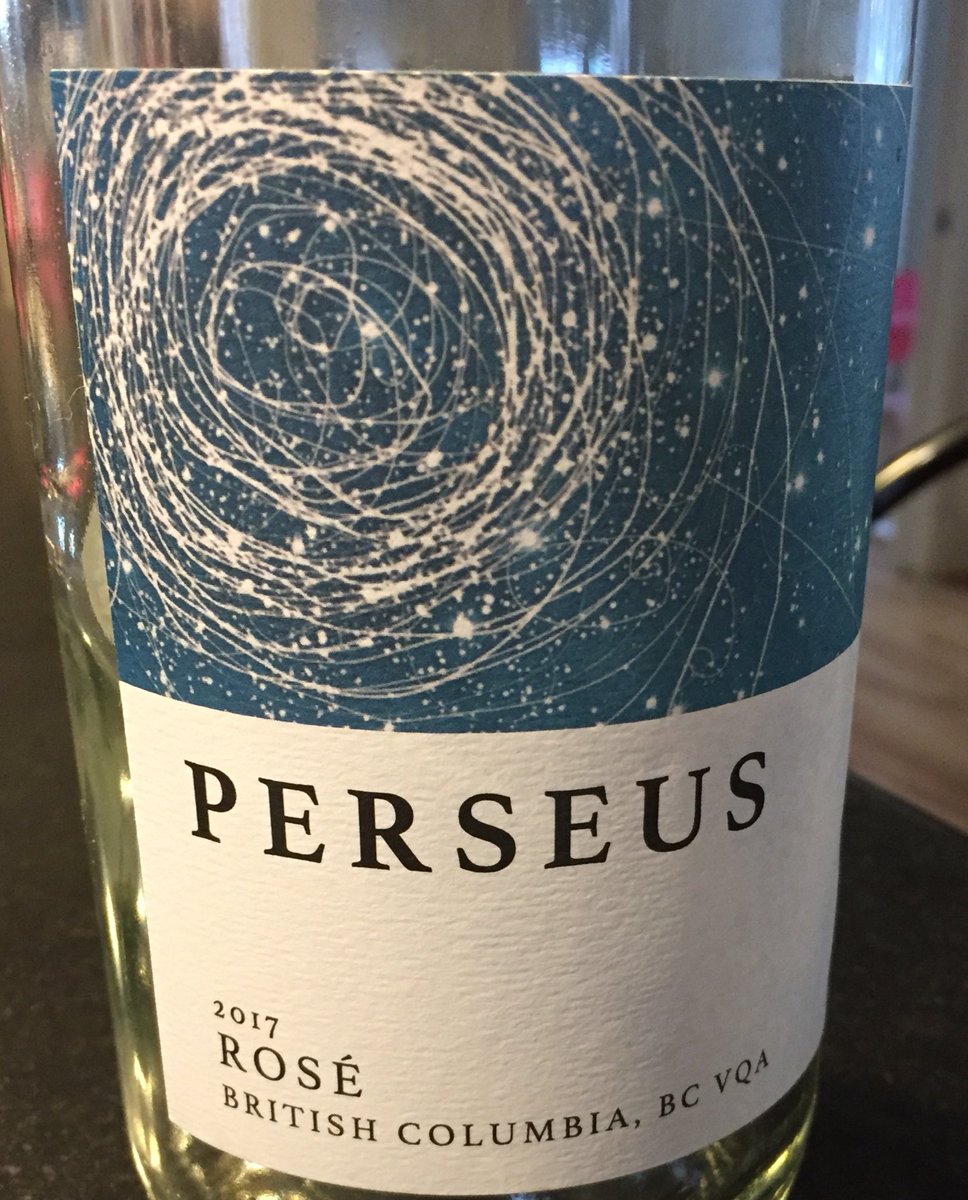 It’s a <a href="/PerseusWine/">Perseus Winery</a> 2017 Rosé kinda day! Nice and tart, freshing. Santé!