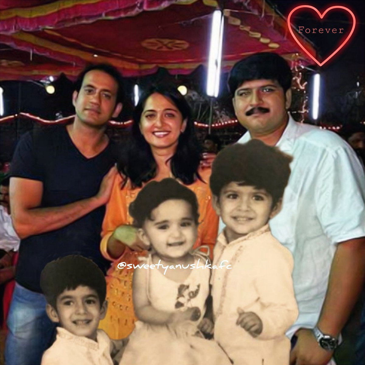 Anushka Shetty Fanclub™ on Twitter: "This is a bond of love, a bond of  togetherness. It's a bond that binds our lives and our hearts, with love  always, forever and beyond..❤️ #AnushkaShetty @