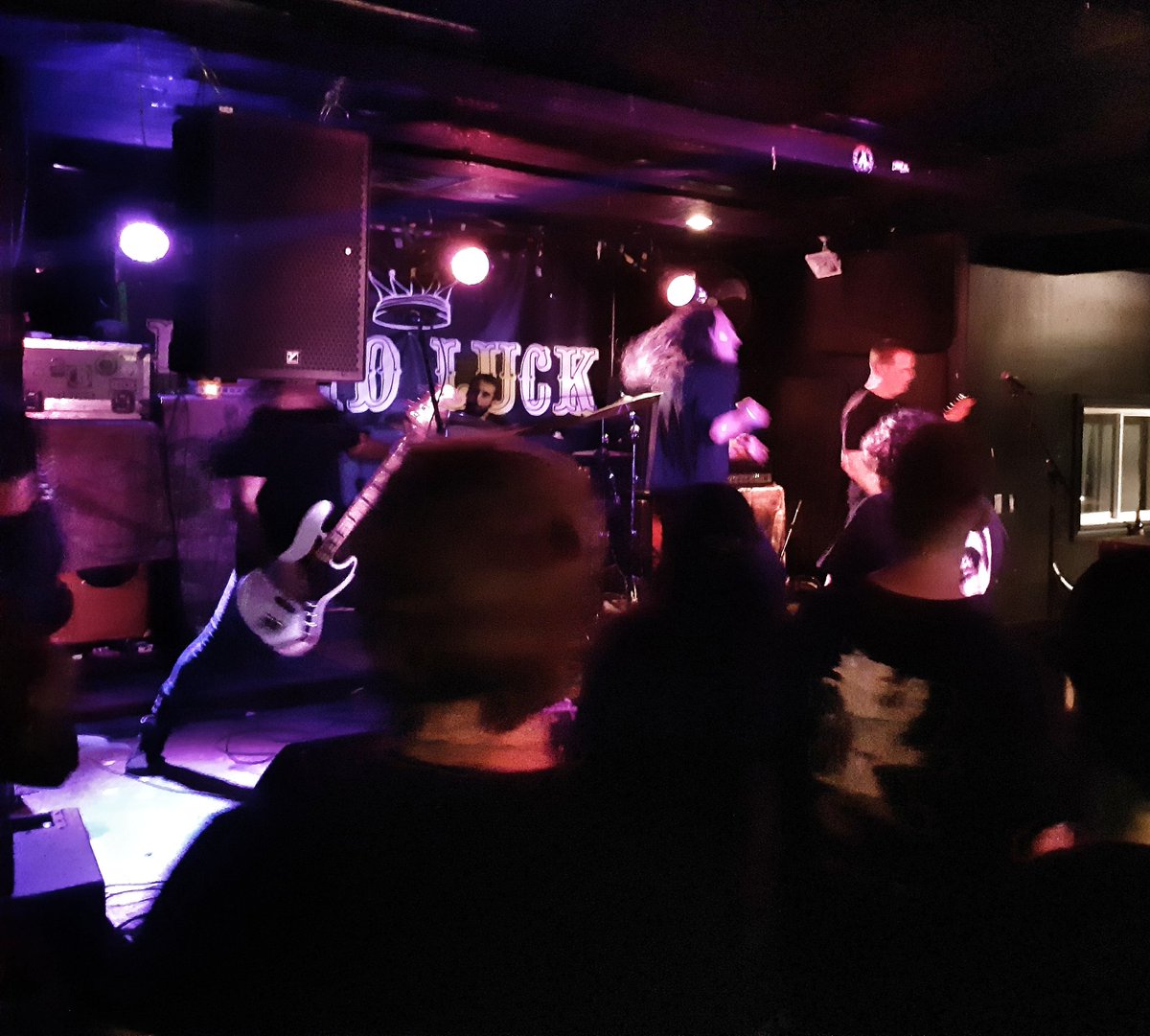 First time seeing <a href="/speakercrew/">SPEAKER</a> live and they did not disappoint☠ #Speaker #MurderAndCreate #TorontoHardcore #CanadianHardcore #HardcorePunk