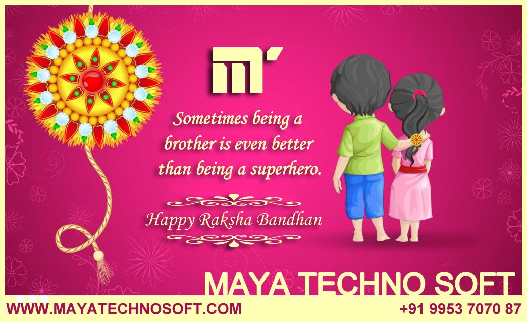 mayatechnosoft's tweet photo. #Maya_Techno_Soft wishes you all very #Happy_Raksha_Bandhan 

#website_designing #seo #smo #digital_Marketing #domain_registration #server #Hosting #mobile_app_development #web_development
http:https://t.co/d3R7wLwnoN https://t.co/WEsAGMxdl8