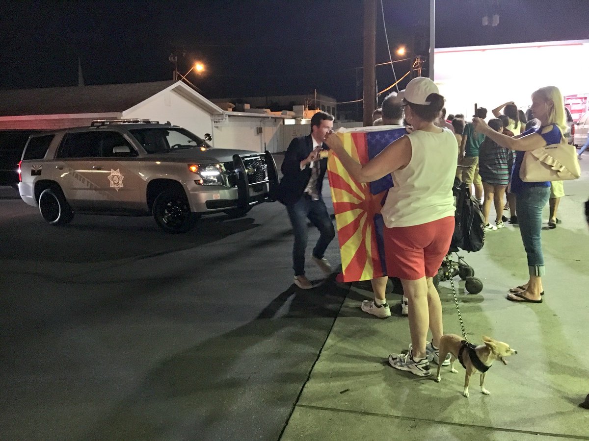 Robert Hernandez on Twitter "Many paying respects as Senator John