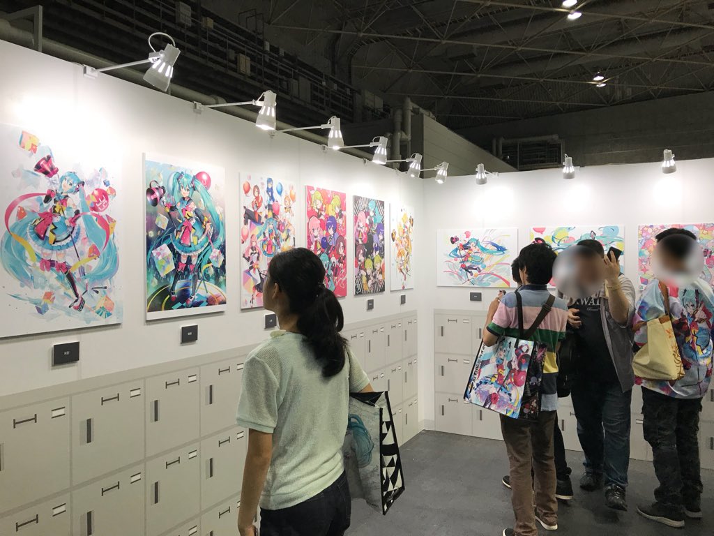3年9組 教室展示】今年はミクたちの教室が企画展に登場！ロッカーの中