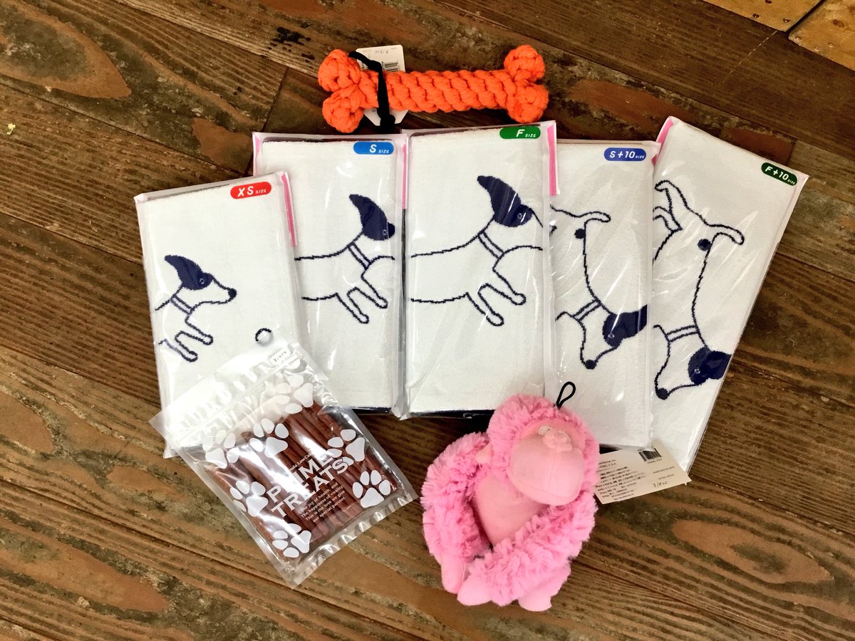 Tobichi ほぼ日ハラマキの ボールとブイヨン が 各サイズ入荷しました いつの季節だって お腹は冷えますからね でも このブイちゃんのハラマキがあれば ひと安心です いっしょに写っている おもちゃや おやつは 夏のミグノン展で売ってい