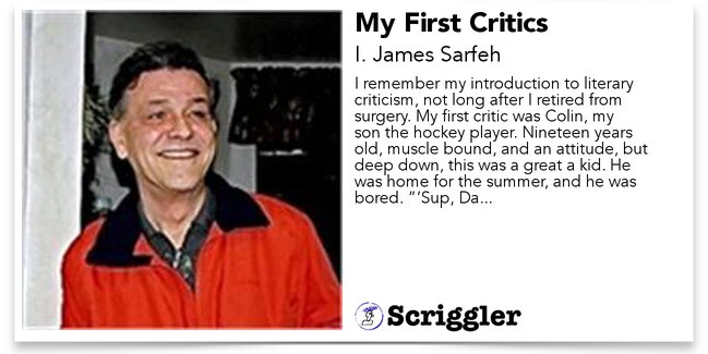 AlexSteepleton's tweet photo. My First Critics by I. James Sarfeh (@ijsarfeh) https://t.co/TpNpfkynJk #amreading #Scriggler https://t.co/L4OGjPML5f