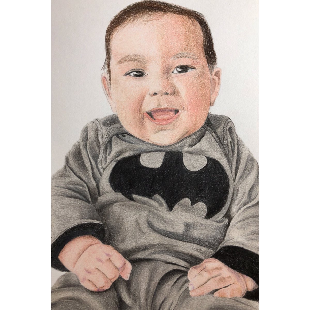 Alexis__Draws's tweet photo. Finally finished this little dude. 😊😊 #minibatman #art #drawing #twitchcreates https://t.co/wVSZw4xCbN