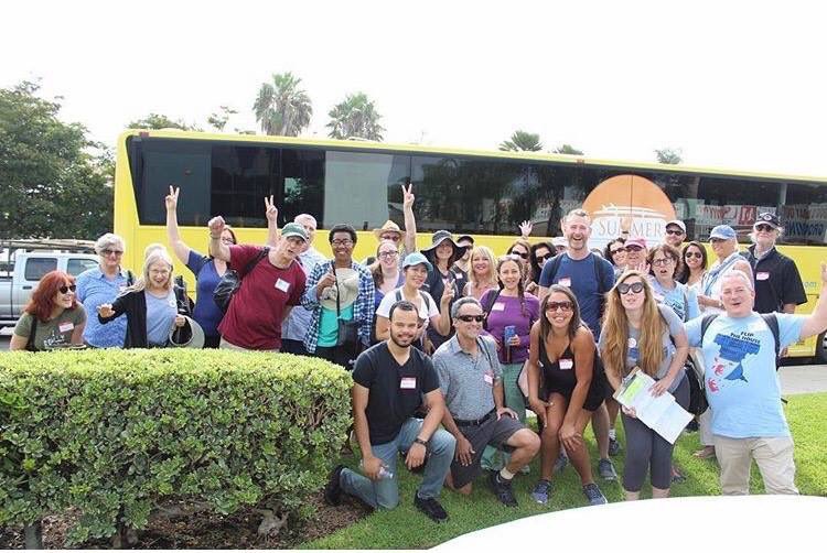 WestsideDemHQ's tweet photo. We sent an AWESOME team of canvassers down to CA 48 today to knock on doors for @HarleyRouda! #Flip48 #FlipTheHouse https://t.co/wCSvHIZkPm
