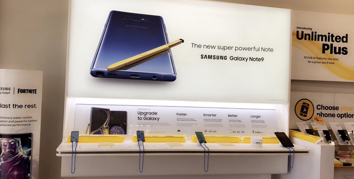 Switch over to Sprint get the latest Samsung galaxy note 9 for 50% off your monthly lease. Transfer your number To Sprint &amp; receive a $100 visa gift card. Also for all you Fortnite gamers earn 15,000 V-bucks when you Lease the Samsung galaxy note 9!!! <a href="/DannyIsho/">Danny Isho</a> #Fortnite #Note9