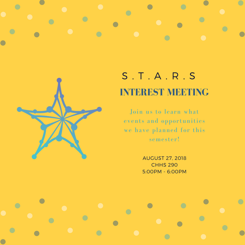 STARSUNCC's tweet photo. Welcome back, everyone! We have officially survived week 1 of classes. Congratulations! STARS will be hosting our interest meeting on August 27, 2018, from 5:00 - 6:00 pm at CHHS 290. Hope to see you there! #unccharlotte #uncc_cci https://t.co/XzrDYKAaBM