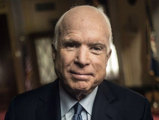 Senator McCain passed away about an hour ago surrounded by the family he loved so much. He was 81. May his memory be a blessing.