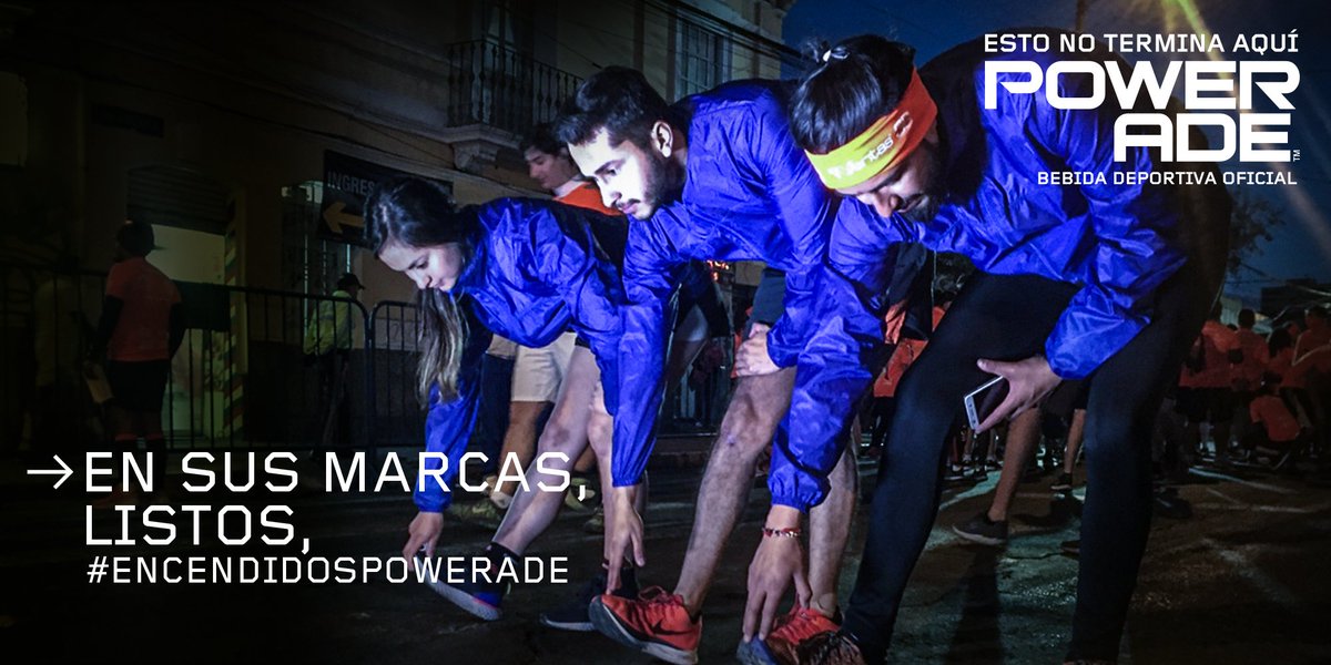 Dale RT si tienes a un amig@ corriendo hoy en #rutadelasiglesias14 #EncendidosPowerade