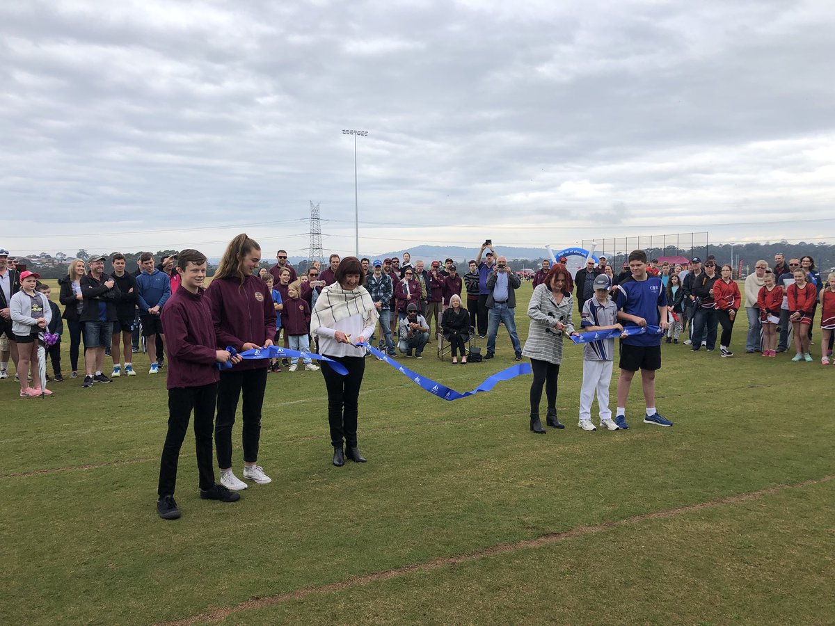 The Pasterfield Sports Complex at Cameron Park is now officially open. We hope everyone enjoys our brand new 8ha facility. We’ll be here until 2pm celebrating so come on down.