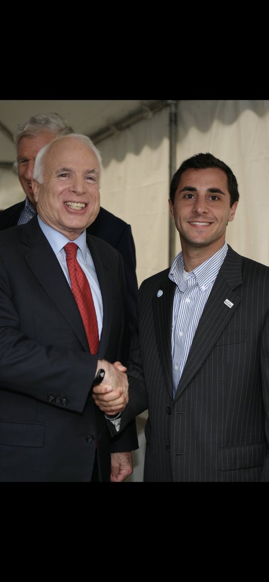 SammyPanettiere's tweet photo. It was the thrill and honor of a lifetime to work for @SenJohnMcCain #RIPJSM
#CountryFirst πΊπΈ https://t.co/WDRAOoCWBa