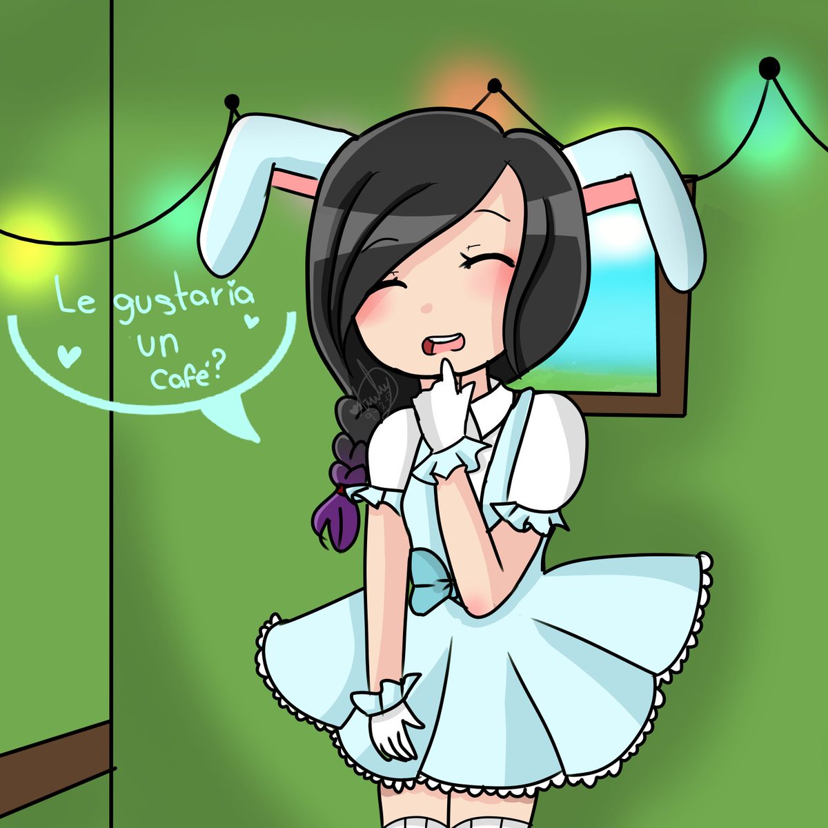 Ali_chandesu's tweet photo. Un  redraw de este coso de la ali maid 

✨23/08/2018✨ - 🌸 11/12/2017 🌸

LoL pense que se veria mejor xD

#myart #digitalart  #AliMaid https://t.co/mW9eqKy5pH