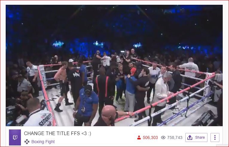 KEEMSTAR's tweet image. Why were @Twitch staff watching a pirated stream of a PPV fight instead of shutting it down? Twitch is 100% getting sued for this!