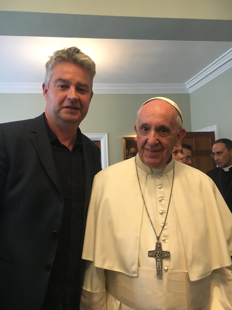 Met with Pope Francis a few hours ago ... it was a respectful but robust meeting ...... generally positive... on reflection a few issues have thrown up a different perspective ...tbc