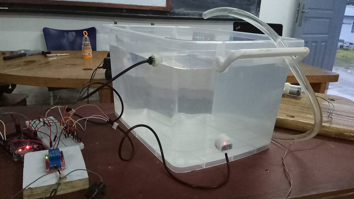 iTechLab_ci's tweet photo. LA CUVE QUI S'AUTO-REMPLIT
#Agriculture #Domotique
Formations #gratuites
#Arduino
#Sans_fil
#NRF24L01
#Pompe
#iTECH_LAB
#Fablab
#Abidjan https://t.co/wWcGyfOIbz