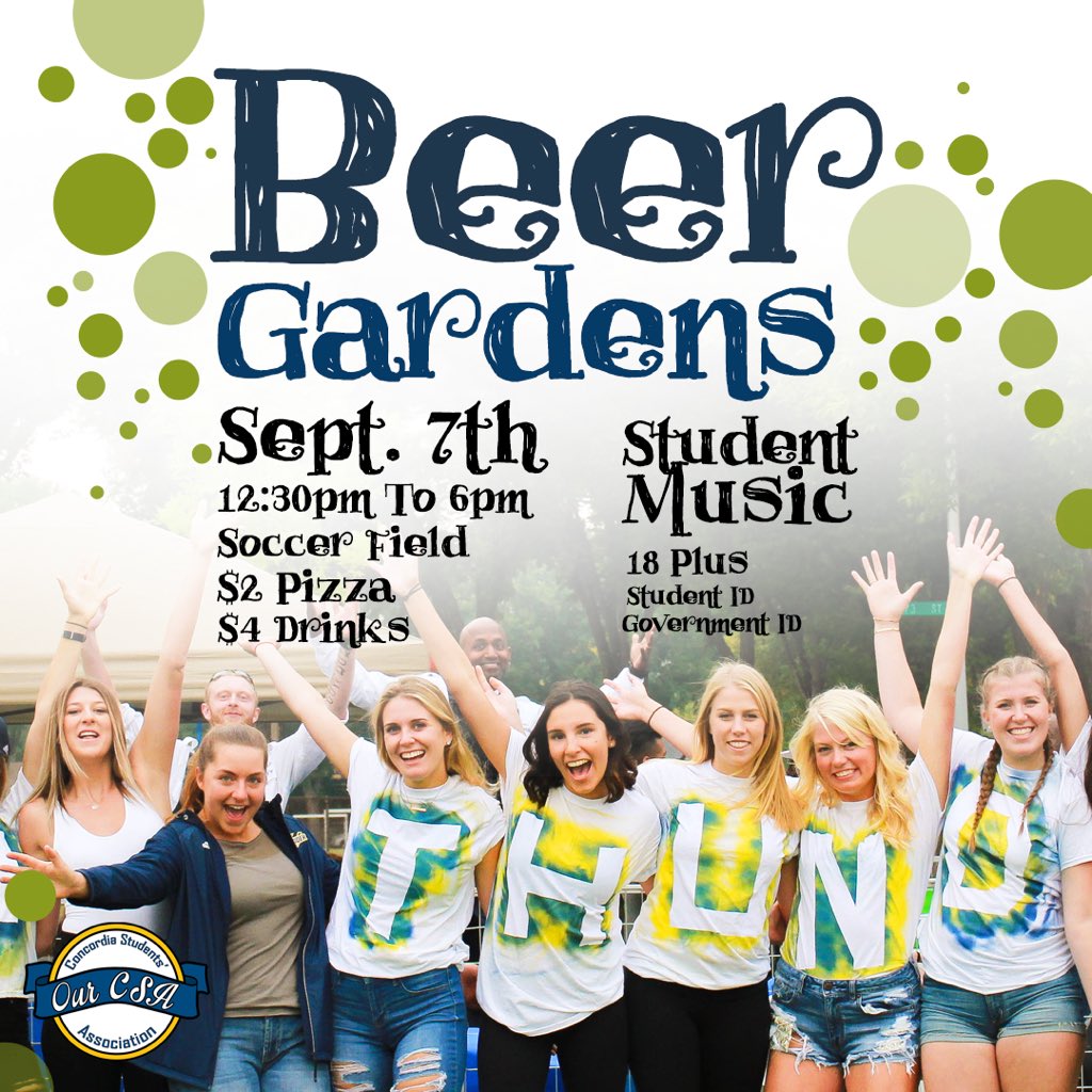 Get ready for a wild afternoon Concordia! #getsocial