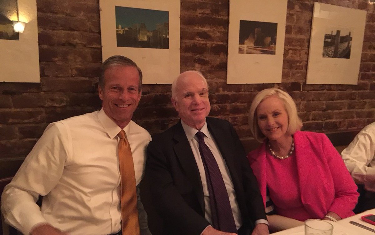 Senator John Thune on Twitter ".@SenJohnMcCain leaves behind a leg