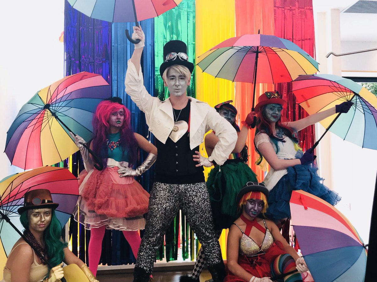 An amazing day <a href="/PrideCymru/">Pride Cymru</a> #cardiff for the #wow #dolls <a href="/Topshop/">Topshop</a>