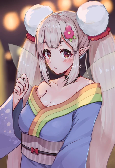 夏服えるちゃん #えるの絵だよ 