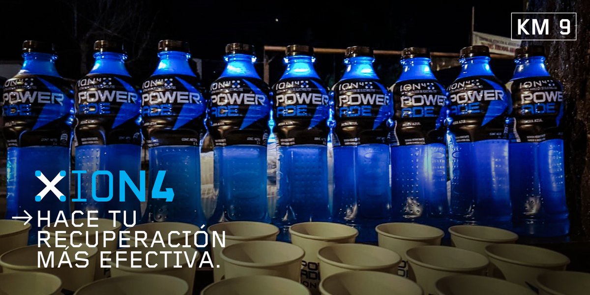 El Team Powerade se hidrata con la mejor bebida isotónica de #rutadelasiglesias14 Powerade ION 4: sodio, potasio, calcio y magnesio. 
#EncendidosPowerade