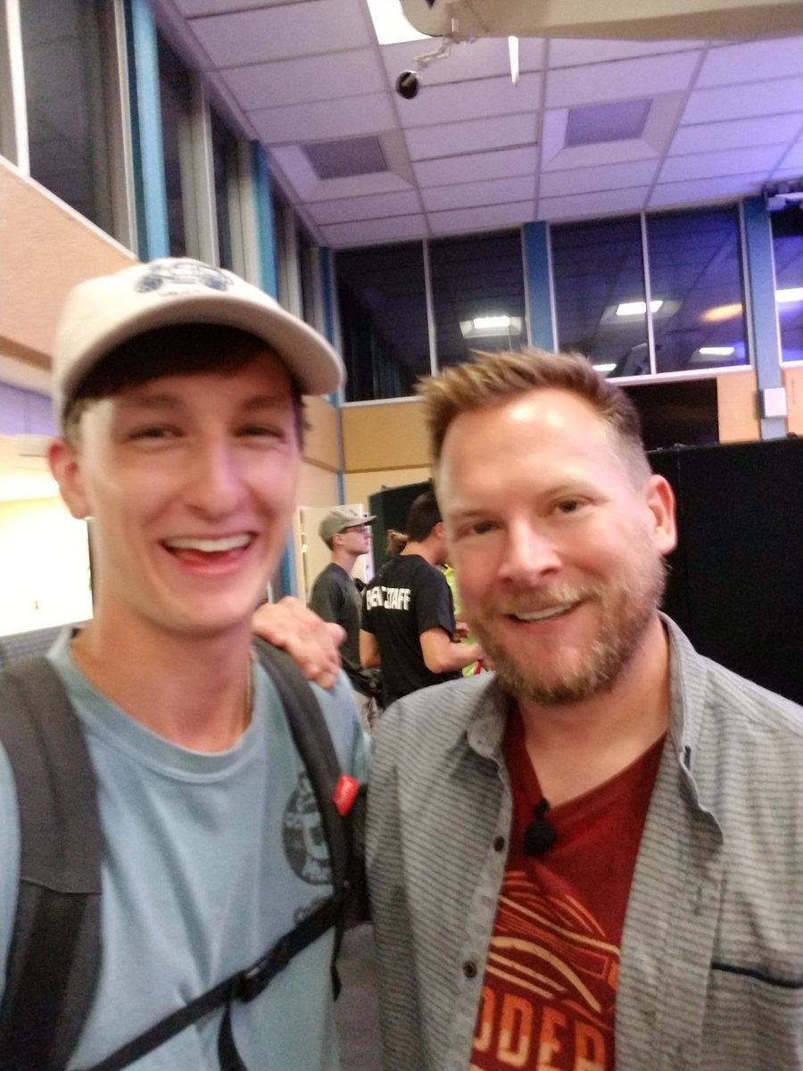 Got to meet my favorite magician and inspiration <a href="/shwood/">Brian Brushwood</a> today, usually dont care about celebs but this guy is fantastic.  #magicfanboy