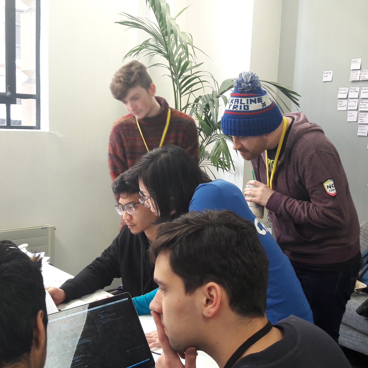 summeroftech's tweet photo. So many generous mentors helping out this weekend! (note to #SoT2019 peeps: we need to figure out how to clone @phenomnominal) #createcamp #SoTWLG https://t.co/0FTCf8StaP