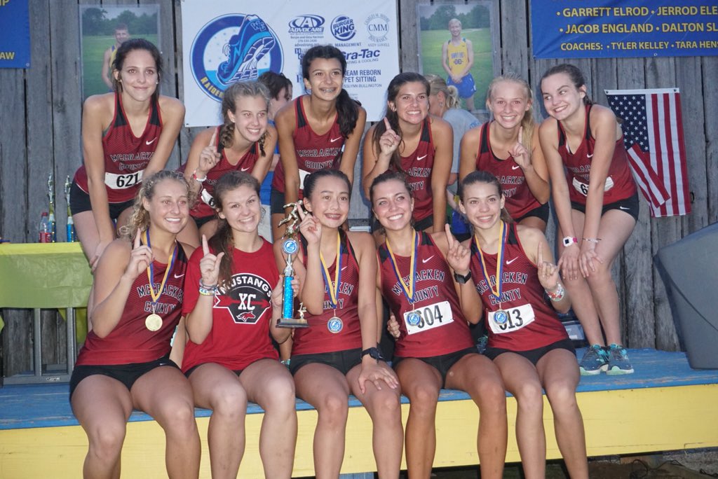 XcCracken's tweet photo. Bringing home some hardware from The first meet of the season! 1st place middle school boys, 3rd place boys varsity and 1st place girls varsity @gomccracken @AlWillmanSports https://t.co/wVT7hvufZt