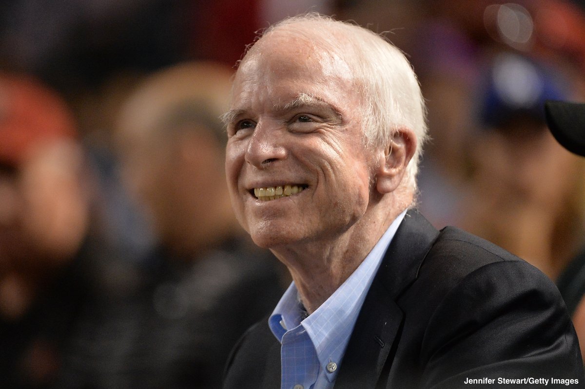 ABC's tweet photo. “The important thing is not to look back and figure out all of the things that I should have done...but to look back with gratitude," McCain said in a documentary that debuted this year.

"You will never talk to anyone who's as fortunate as John McCain.” https://t.co/CMuSz3mxfF https://t.co/3VQjSJaqDz