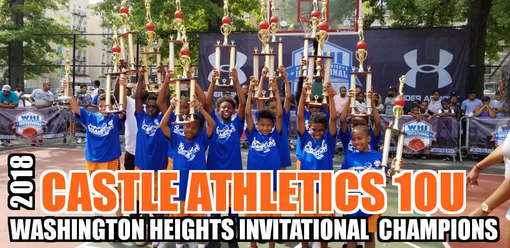 NYCSportsLife's tweet photo. Our Boys 10U Castle Athletics Team Coached By Coach Johnson Won The 2018 Washington Heights Invitational Today. Big Win #CastleLife .@CastleHoops https://t.co/soP8il6Nqy